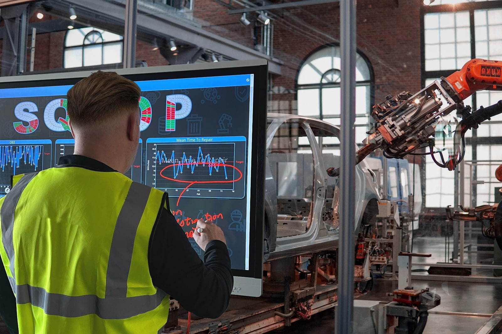 OPEX Digital | Industry 4.0 | Digital Visual Management | Real-Time Data | Digital Transformation | SQCDP Management